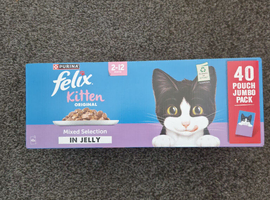 Felix original kitten food in jelly JUMBO BOX