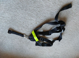 DOG HARNESS WITH CAR FIXING