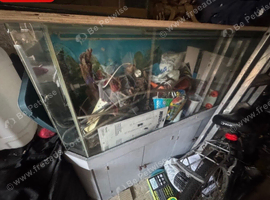 Large Fish Tank with Storage