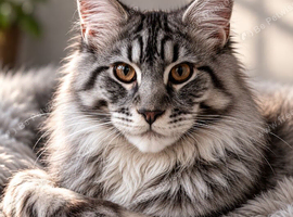 3 Mainecoon kittens