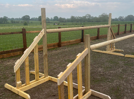Rustic show jumps made to order