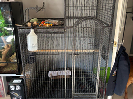 Large parrot cage for sale