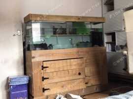 Aquarium with stand