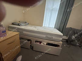 Single Bed with Mattress