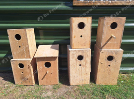 Nest boxes x 7 Cockatiel, Parakeet, Parrot Conure