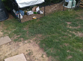 XL Metal Run Rabbit Guinea Pig Chicken Duck Pet Dog Enclosure Roof 3m x 1m x 1m