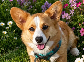 Cardigan Corgi Girl