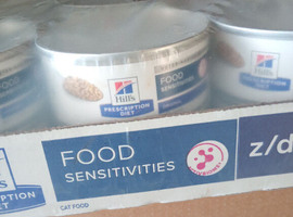 ZD hypoallergenic cat food new 24 tins