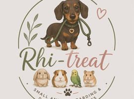 Rhi-treat small animal boarding & dog walking services