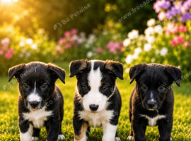 3 beautiful border collie girlies left