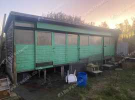 Pigeon loft 24ft by 6ft