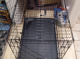 Dog Crate medium  Folding Heavy Duty Cage 36" (90cm)
