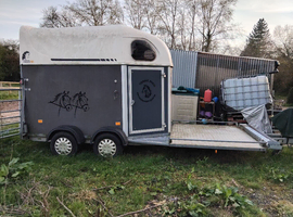 Cheval liberte carriage plus two horses trailer