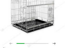 Large dog cage