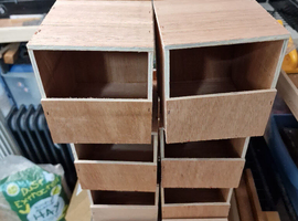 Finch nest boxes