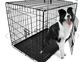 Large dog cage