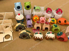 Hamster Houses / Hamster Hides - small animal hides and houses