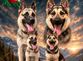 East european shepherd puppies due
