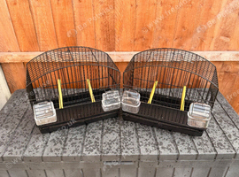 x2 goldfinch & mule cages