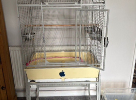 Large bird cage for sale, collection only. PAID 190