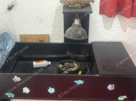 Tortoise table LIGHT IS NOT INCLUDED