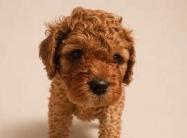 2 male Cavapoo puppies
