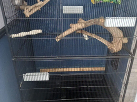 A big beautiful large bird cage for sale