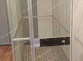 Aluminium parrot cage