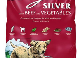 Dr John Silver Dry Dog Food 15kg - Beef with Vegetables