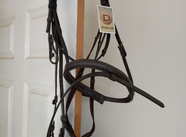 Dublin flash cob leather bridle new with tags