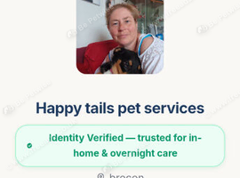 Qualified and experienced dog walker/pet sitter