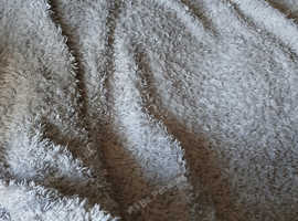 Single Warm Grey Bed Sheet