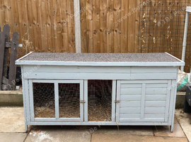 Baby blue hutch