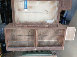Bird breeding cages double and single