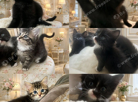 Beautiful fluffy kittens