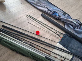 2 sets of fishing gear