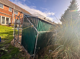 Large outdoor cage
