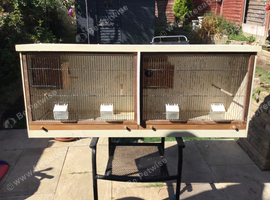 Large double bird cage