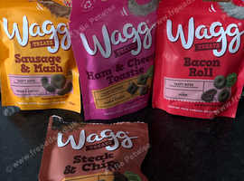 Variety of dog treats