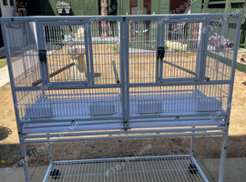 Double bird cage