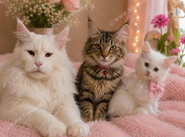 Beautiful Maine coon female