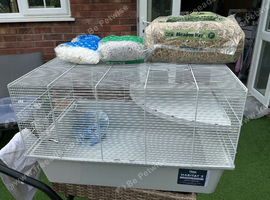 Hamster / gerbel cage compl