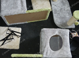 Cat wall beds and shelves