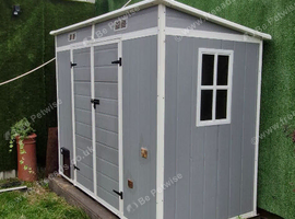 Plastic chicken coop