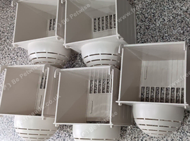 5 x Plastic Canary / Finch Nest Pans / Box-Bird Nest Breeding Boxes