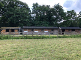 Beautiful grazing land with stables/ horse walker