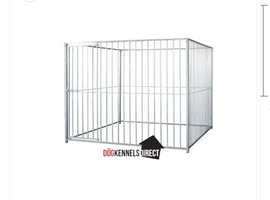 Dog cage no roof