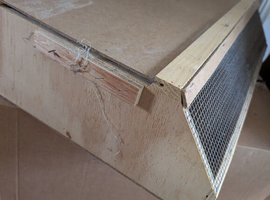Small bird transport cage