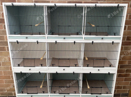 Bird Box X 3 Triple Breeding Cages Finch Canary in Melton Mowbray