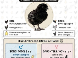 Appenzeller sex linked chicks